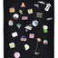 Soporte alfileres esmalte para pared organiz. joyas