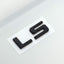 Placa identificación LS 3D Chevy Silverado 07-13 negro