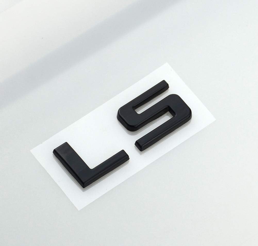 Placa identificación LS 3D Chevy Silverado 07-13 negro