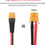 Cable XT60 10 AWG 30cm conector hembra a macho 2 Pzas