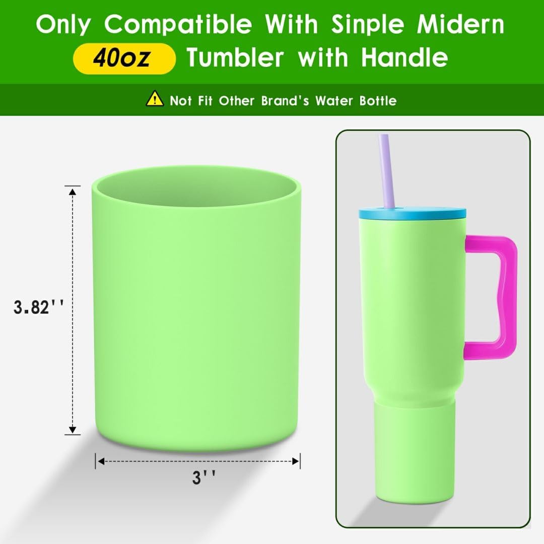 Bota silicona para vaso 24/30/40oz con funda antiarañazos