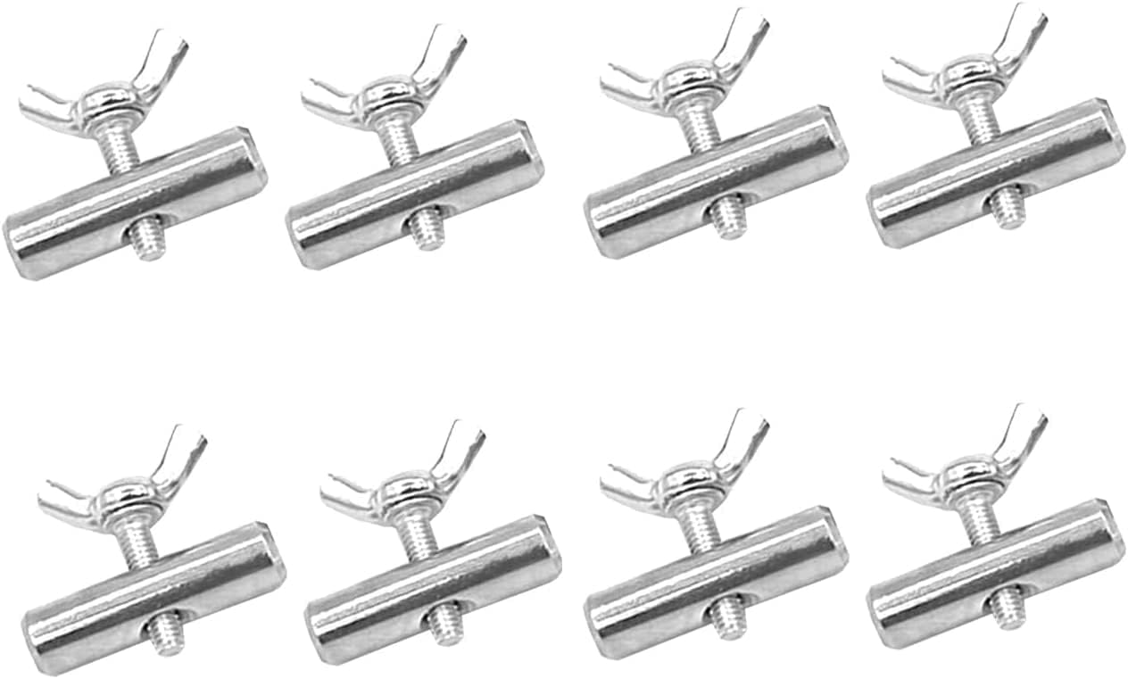 Tapones riel toldo 0.315pulg 8uds acero inox 304