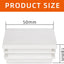 Tapón cuadrado plástico blanco 2pulg 10uds