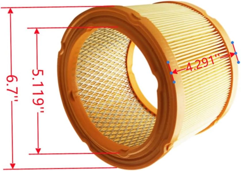 Filtro aire generador Gene-rac V-Twin 20KW