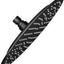 Cabezal ducha lluvia redondo 10" 1.8GPM negro mate