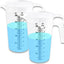 2 Jarras Medidoras Plástico Multiusos 8oz