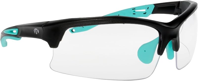 Gafas deportivas unisex resistentes impactos color verde azulado