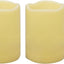2 Velas LED impermeables exteriores control remoto
