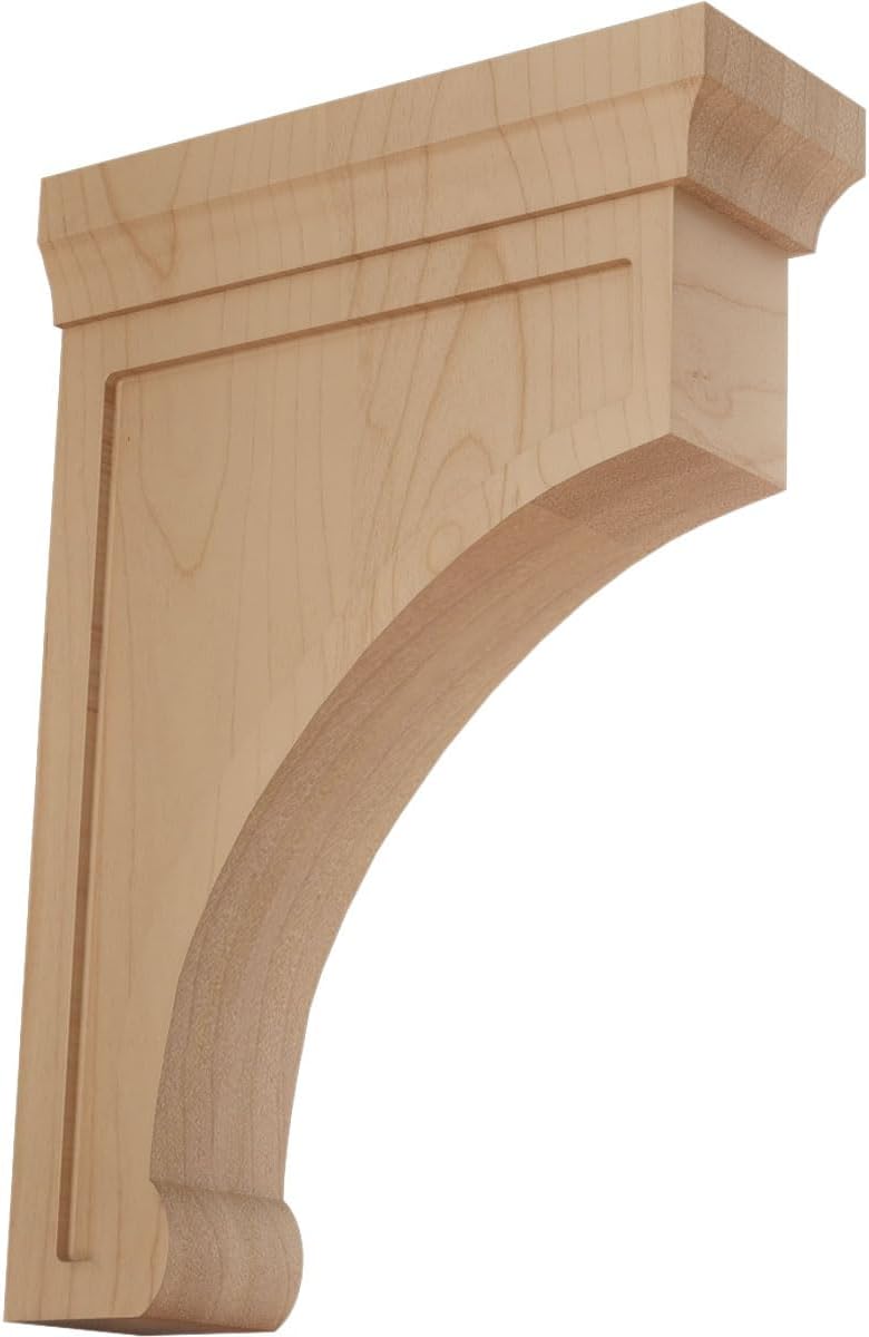Soportes madera aliso 2.5x7x10pulg