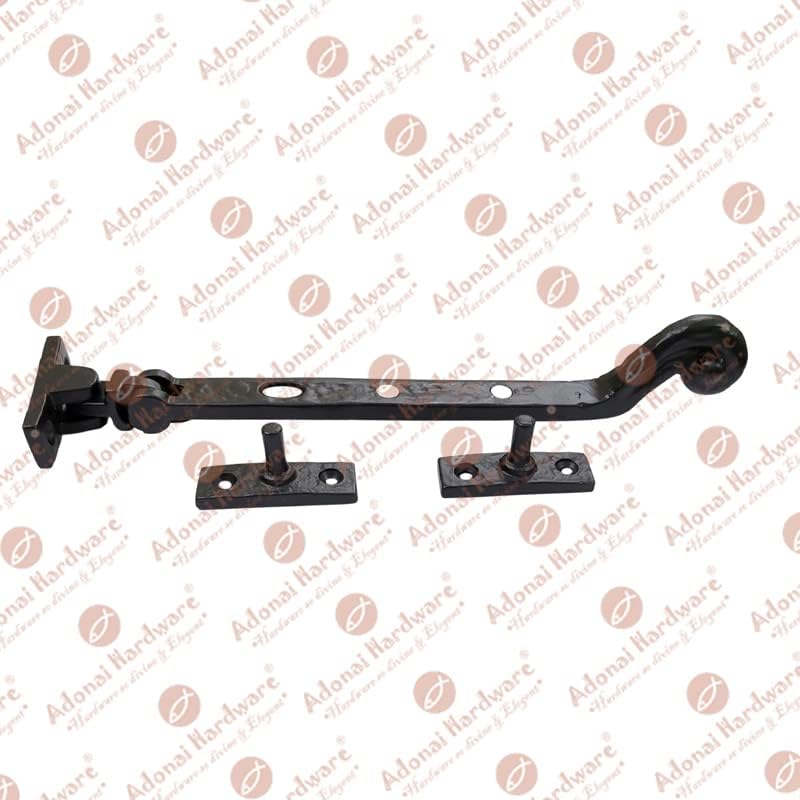 Estancia abatible hierro fundido 9.5" 4 Pzas negro mate