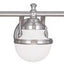 Luz baño 5 luces níquel cepillado