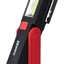 Luz trabajo bolsillo COB 230lúmenes base magnética o clip rojo