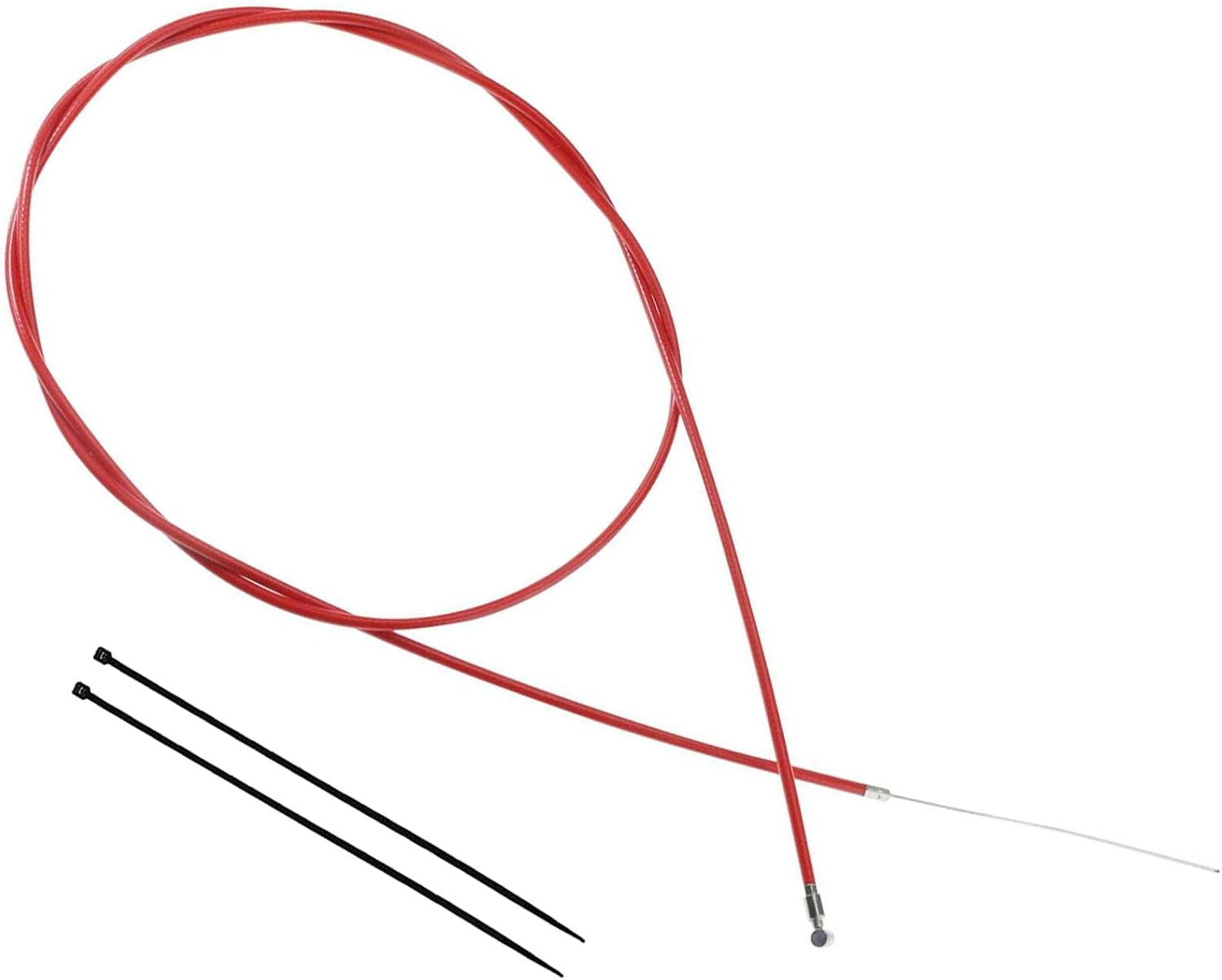 Cable embrague ajustable 38.98" para motos 50-250cc Rojo