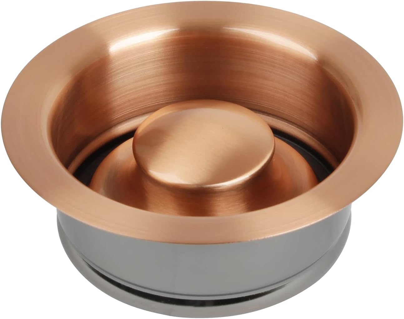 Tapón brida fregadero cobre ajuste 3-1/2pulg