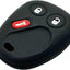 Funda silicona llavero Chevy color negro
