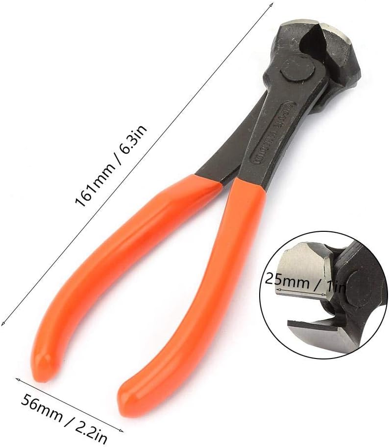 Alicates corte 6pulg tijeras alambre acero