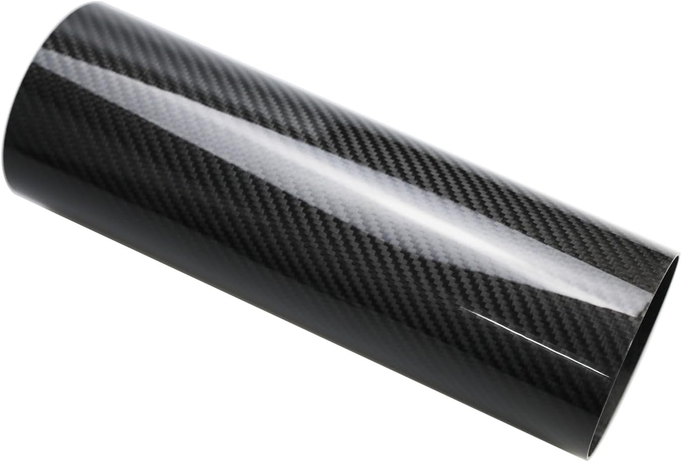 Tubo fibra carbono 3k twill 4pulg 300mm