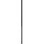 Lámpara colgante globo vidrio doble E26 vintage 9.8pulg