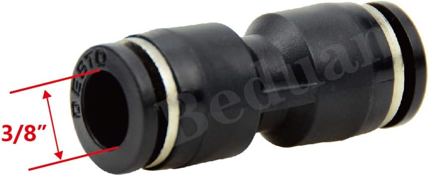 Adaptador aire 3/8x3/8 od recto paquete 10