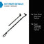 Set barras acoplamiento Ford Bronco F-150 86-97 F-250 HD 97
