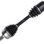 Conjunto eje CV Acura TSX 04-08 lado pasajero derecho