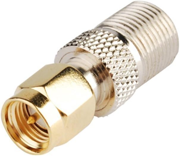 Adaptador RF SMA macho a F hembra 2 pzas