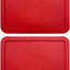 Tapas contenedores alimentos comp Pyrex 7211 rojo set 2