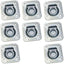 Anillas empotradas para remolque RV pack 8-27023