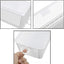 6 Cubos Almacenamiento Plástico Cesta Escritorio Blanca