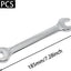 Llave extremo abierto doble cabeza métrica 0.512x0.591pulg