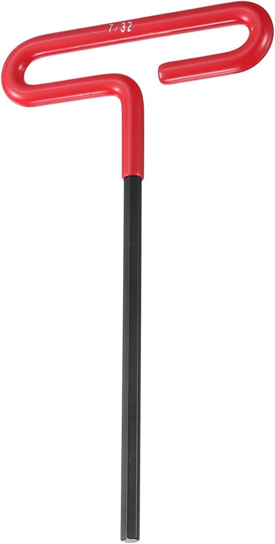 Llave hexagonal T 7/32" con mango cojín