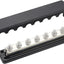Barra bus alta corriente 600A 8 terminales 3/8"