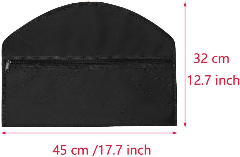 Caja fuerte colgante con bolsillo oculto para hogar o viaje negro
