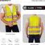 Chaleco seguridad reflectivo 9 bolsillos ANSI