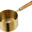 Taza medidora con mango madera y cuchara acero inox 8.5oz