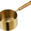 Taza medidora con mango madera y cuchara acero inox 8.5oz