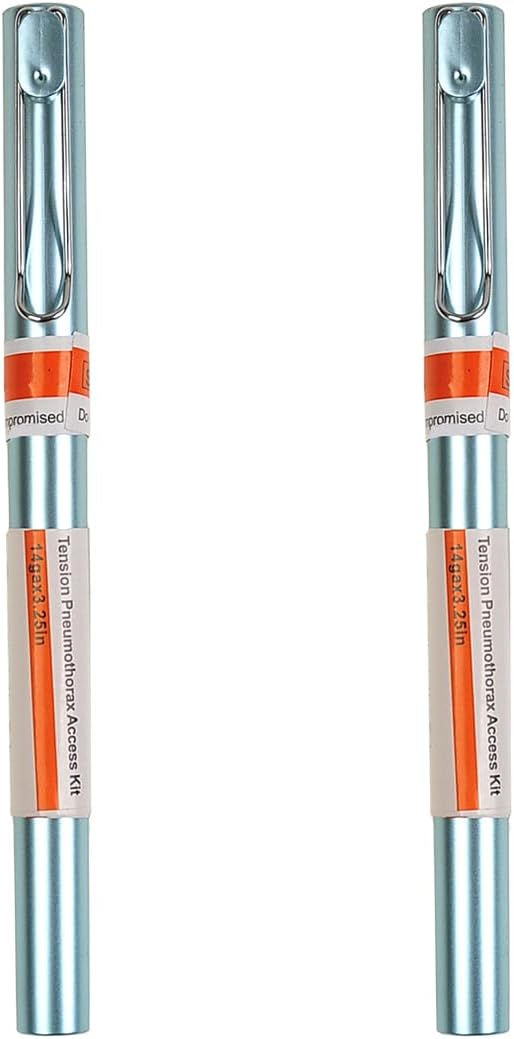 Agujas para descompresión neumotórax 14G 2pcs