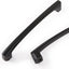 20 Manijas Cocina Negro Mate 5pulg Accesorios Gabinetes