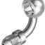 Adaptador manguera freno acero inox 3/8
