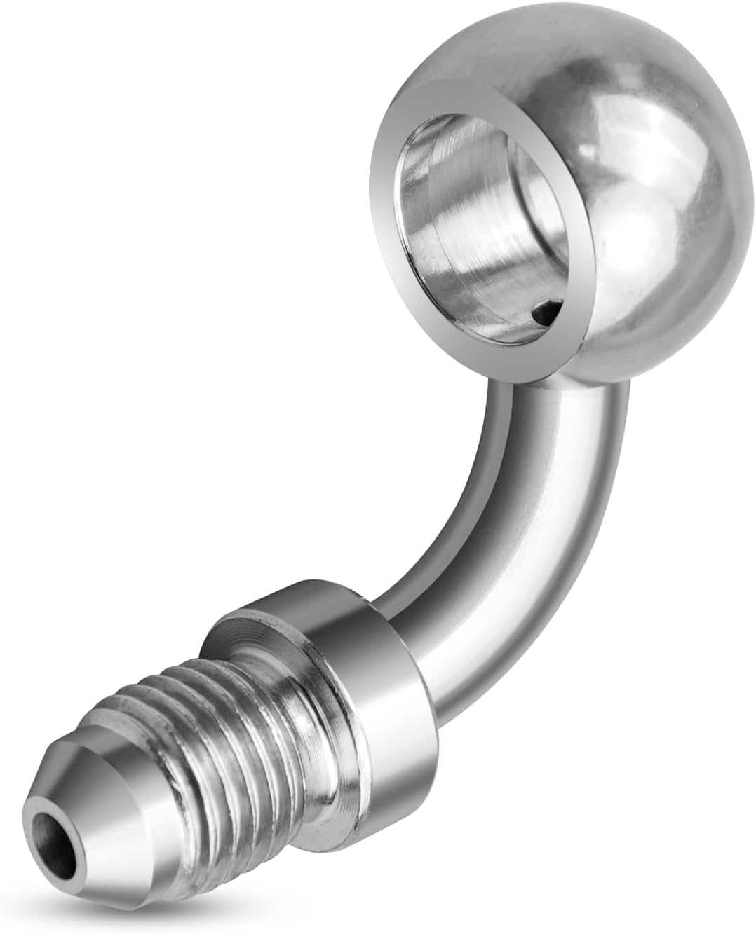 Adaptador manguera freno acero inox 3/8
