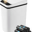 Cubo basura baño tapa 2.6gal sin contacto impermeable