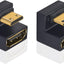 Adaptador HDMI U 180 grados macho hembra 8K 4K 1080P paquete 2