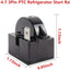 Relé arranque refrigerador 4.7 ohm y protector 1/2 hp