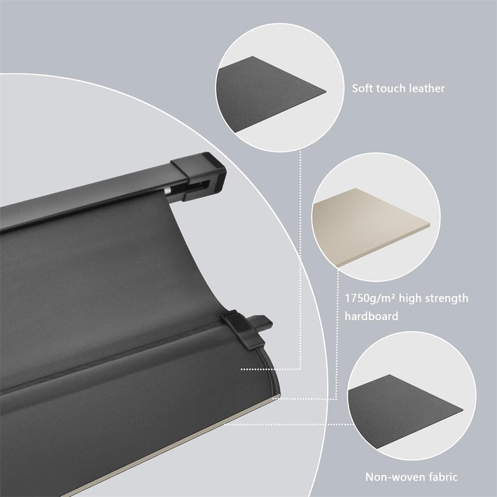 Cubierta Tonneau Retráctil Negro para Subaru Crosstrek