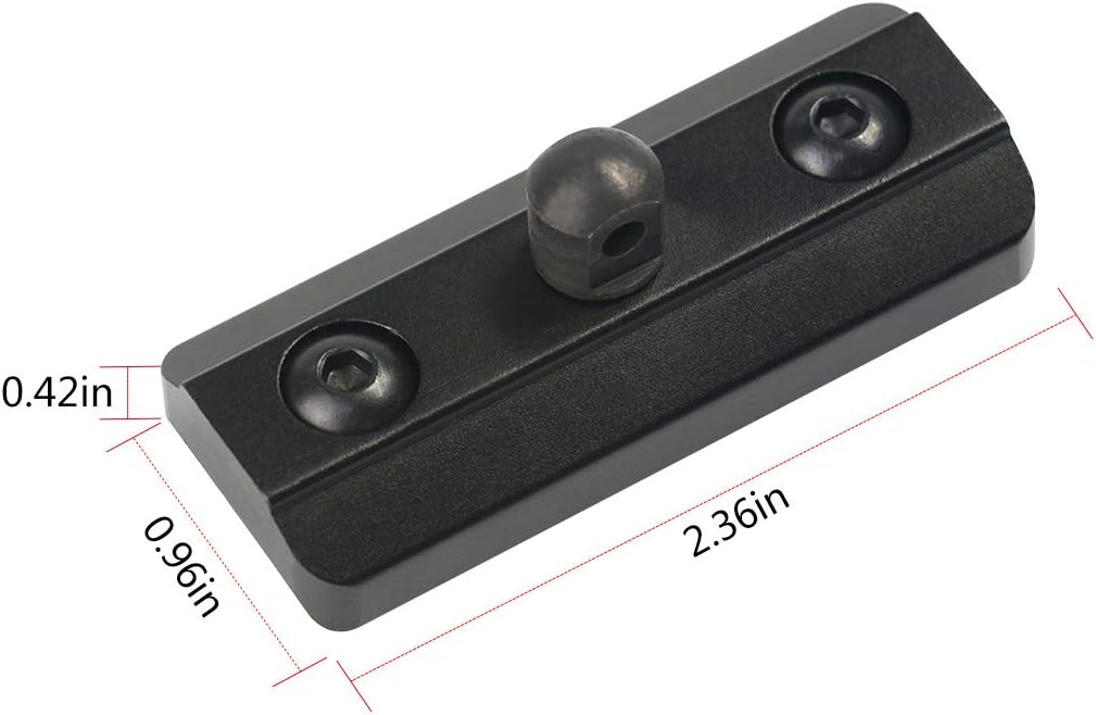 Soporte bípode M Lock con perno bloqueo y llave
