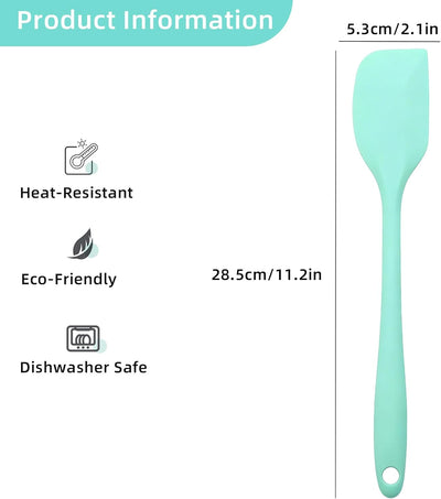 3 Pzas Espátulas Silicona Resistentes Calor Cocina Hornear