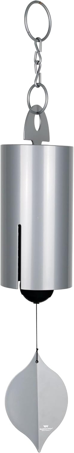 Campanilla viento exterior 40pulg sonido profundo gris