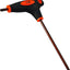Destornillador Torx T30 acero S2 mango T doble extremo rojo
