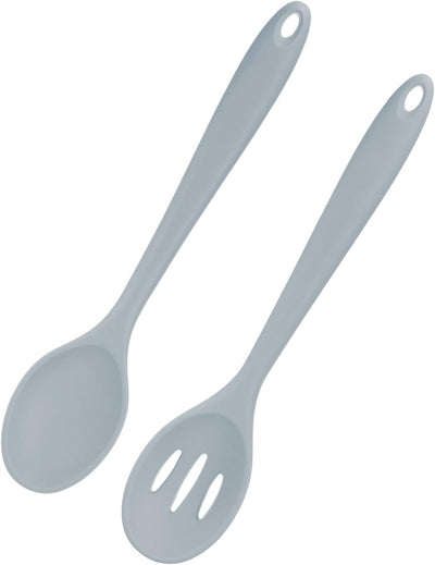 2 Cucharas Silicón Antiadherentes 10.6pulg Cocina Hornear