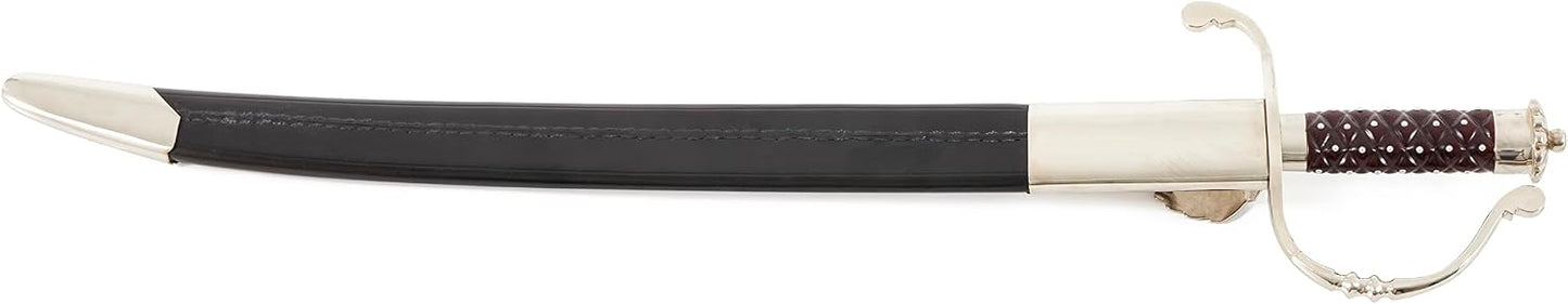 Espada de Caza 10 3/4 Pulg Negra de Acero